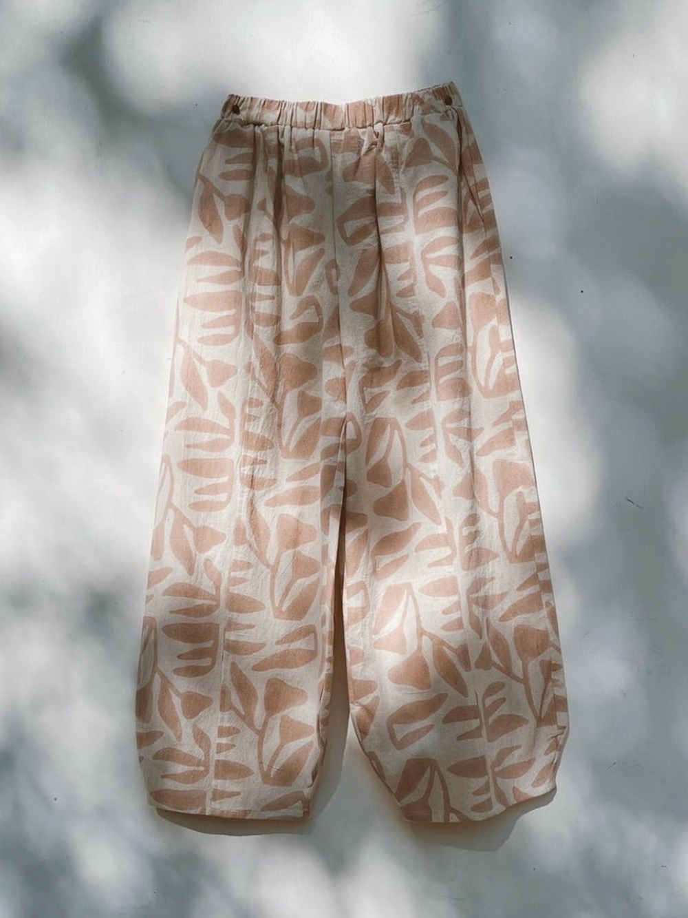 PO-EM The Palace Pant - Botanical Block Print